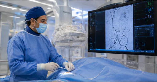 Image-guided embolization procedure