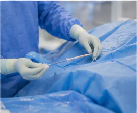 Catheter-based minimally invasive procedure